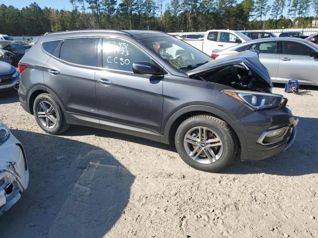 5XYZU3LB1JG506281 - 2018 HYUNDAI SANTA FE S BLACK photo 4