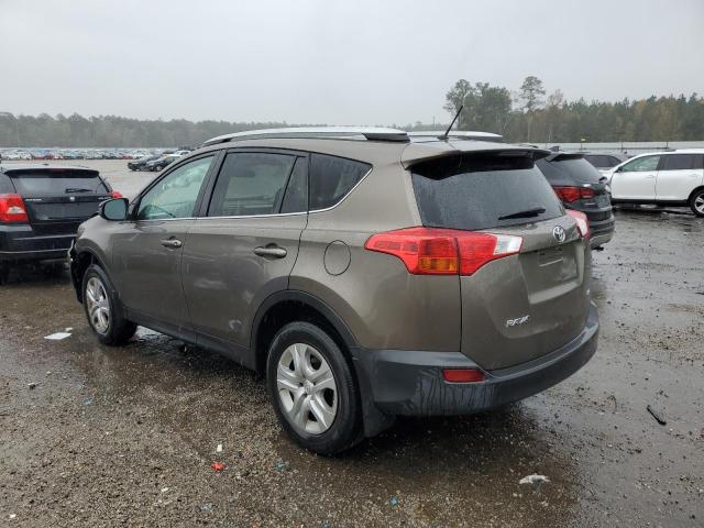 2T3ZFREV2FW200932 - 2015 TOYOTA RAV4 LE BROWN photo 2