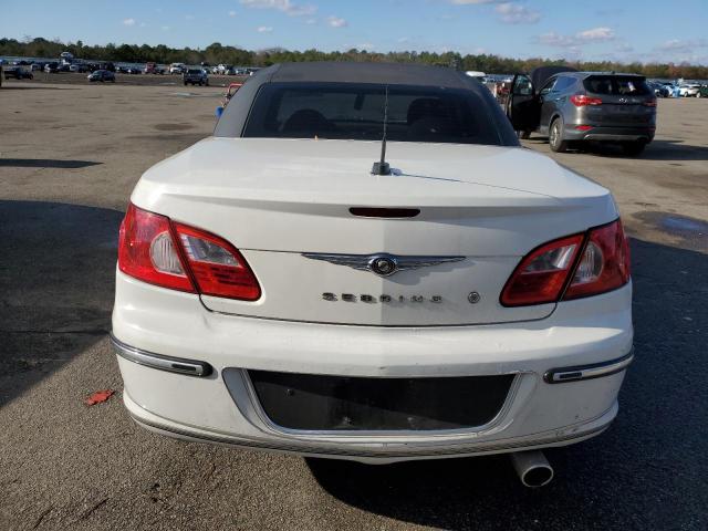 1C3LC45K98N209407 - 2008 CHRYSLER SEBRING WHITE photo 6