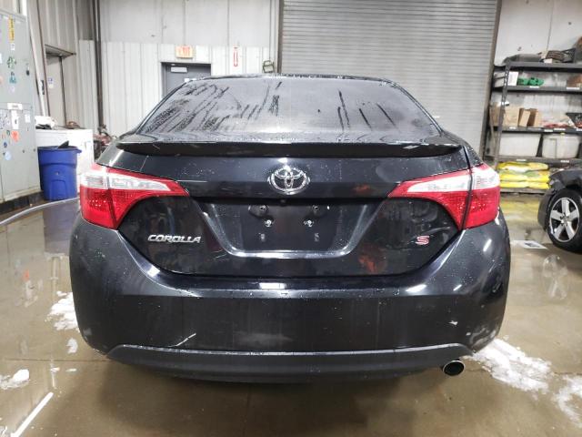 2T1BURHE8GC737593 - 2016 TOYOTA COROLLA L BLACK photo 6