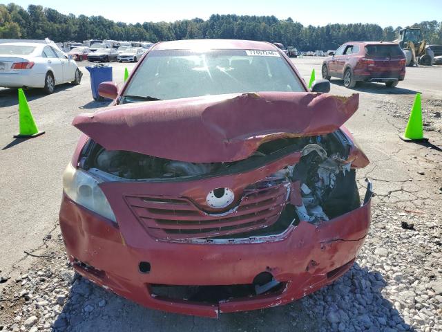 JTNBE46K873074085 - 2007 TOYOTA CAMRY CE RED photo 5