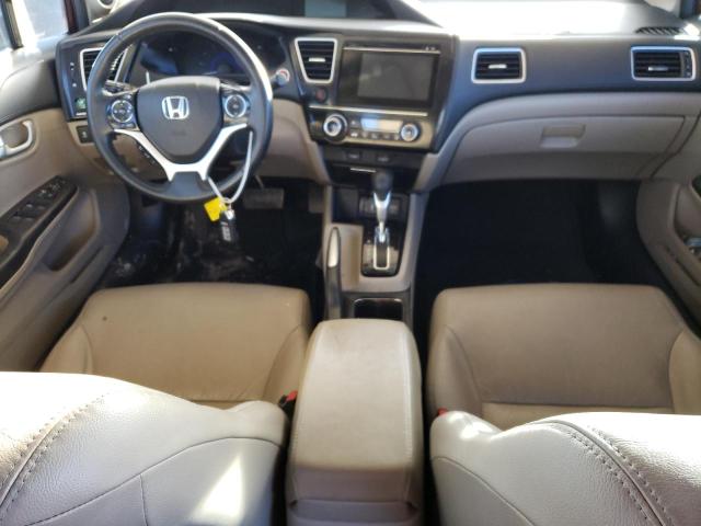 19XFB2F90FE063508 - 2015 HONDA CIVIC EXL ბურგუნდია ფოტო 8
