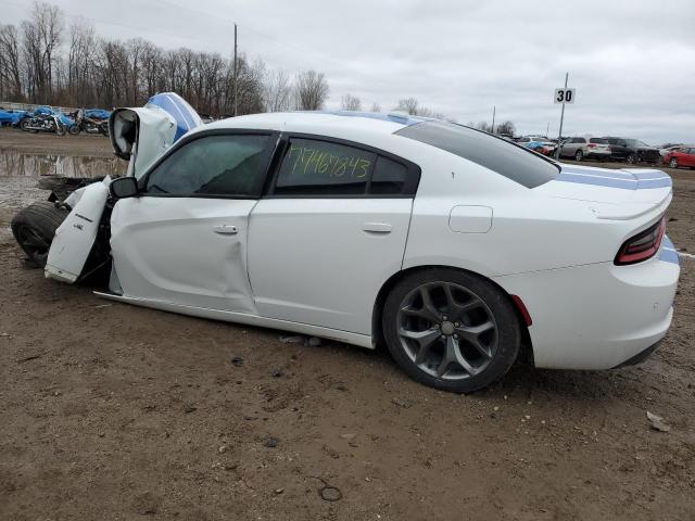 2C3CDXCT1FH759877 - 2015 DODGE CHARGER R/T WHITE photo 2