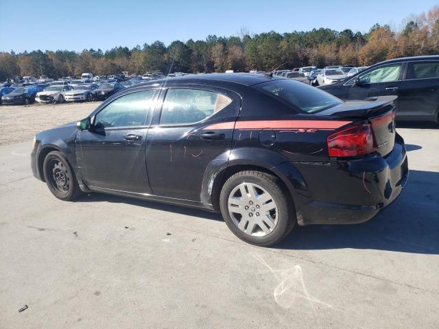 1C3CDZAB8EN104658 - 2014 DODGE AVENGER SE BLACK photo 2