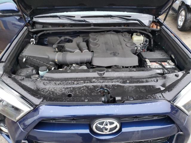 JTEBU5JRXJ5491734 - 2018 TOYOTA 4RUNNER SR5/SR5 PREMIUM BLUE photo 11