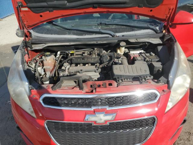 KL8CB6S90EC444399 - 2014 CHEVROLET SPARK LS RED photo 12