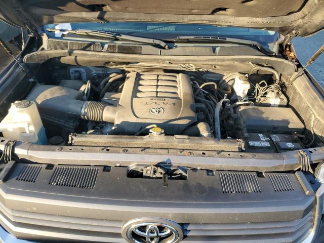 5TFUY5F10FX417173 - 2015 TOYOTA TUNDRA DOUBLE CAB SR/SR5 GRAY photo 11