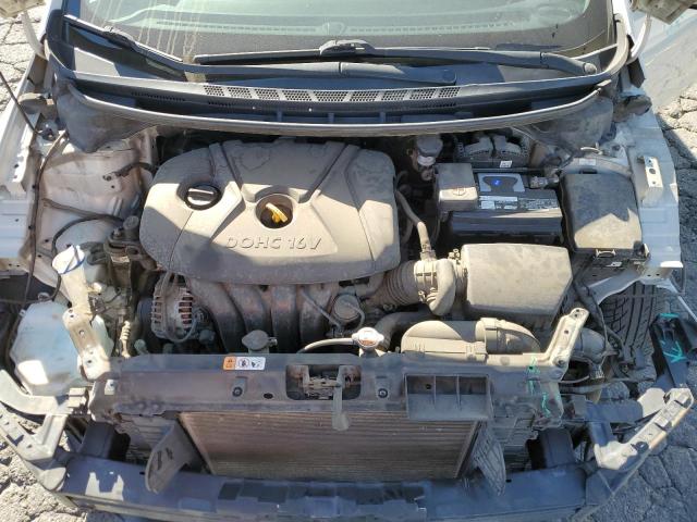 KNAFK4A61F5333850 - 2015 KIA FORTE LX CREAM photo 11