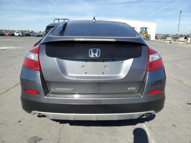 5J6TF1H54DL001636 - 2013 HONDA CROSSTOUR EXL ნაცრისფერი ფოტო 6