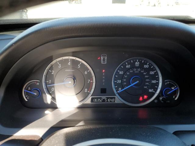 5J6TF1H54DL001636 - 2013 HONDA CROSSTOUR EXL ნაცრისფერი ფოტო 9