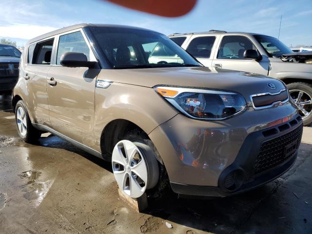 KNDJN2A20F7234124 - 2015 KIA SOUL TAN photo 4