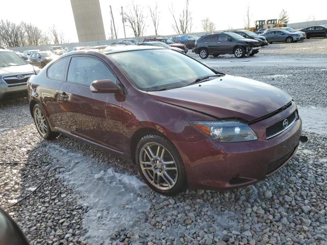 JTKDE177370172943 - 2007 SCION TC BURGUNDY photo 4