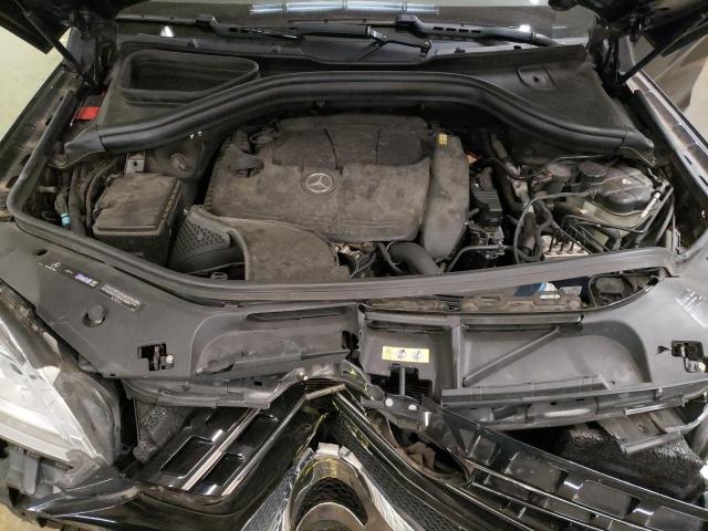 4JGDA5HB8CA029192 - 2012 MERCEDES-BENZ ML 350 4MATIC BLACK photo 11