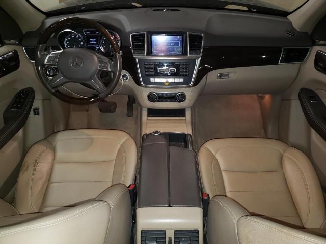 4JGDA5HB8CA029192 - 2012 MERCEDES-BENZ ML 350 4MATIC BLACK photo 8