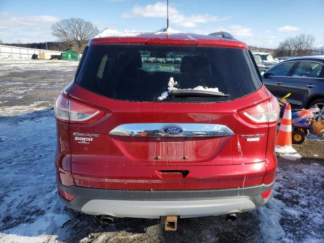 1FMCU9J9XFUB17195 - 2015 FORD ESCAPE TITANIUM RED photo 6