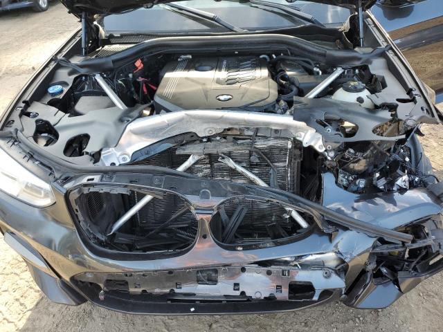 5UXTY9C09M9F41346 - 2021 BMW X3 XDRIVEM40I ნაცრისფერი ფოტო 12