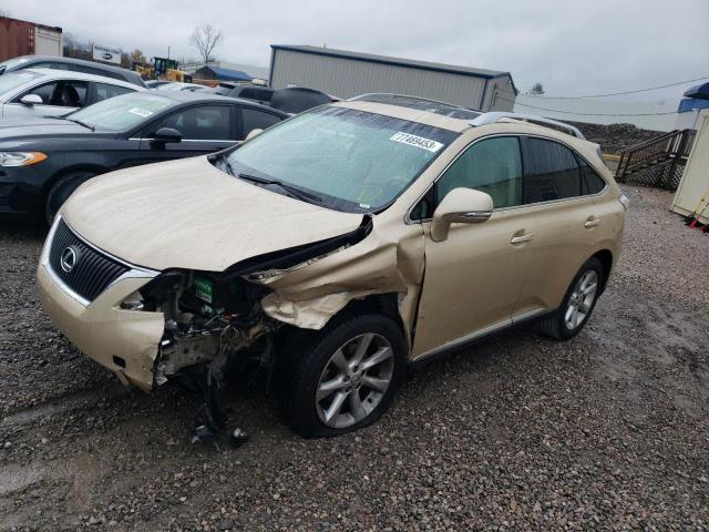 2T2ZK1BA0AC020863 - 2010 LEXUS RX 350 TAN photo 1