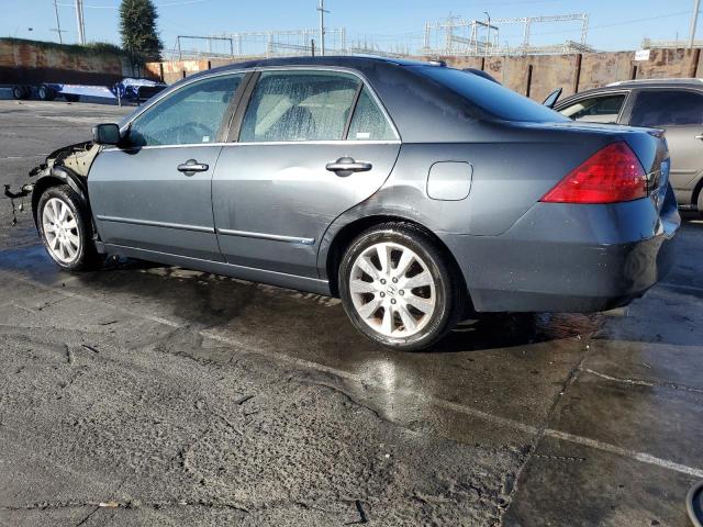 1HGCM66547A091609 - 2007 HONDA ACCORD EX SILVER photo 2