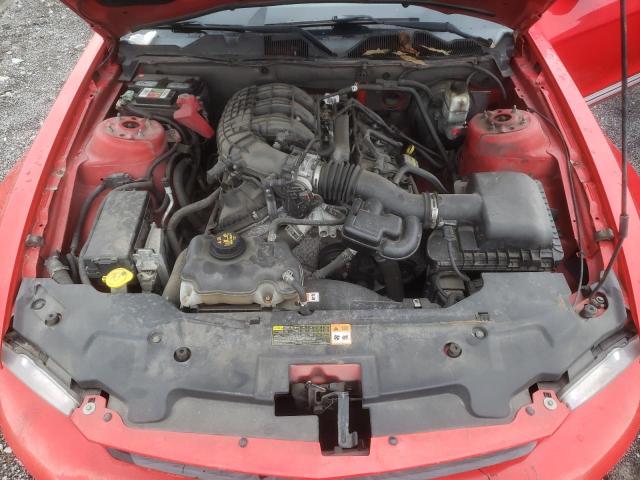 1ZVBP8AM5B5148989 - 2011 FORD MUSTANG RED photo 11
