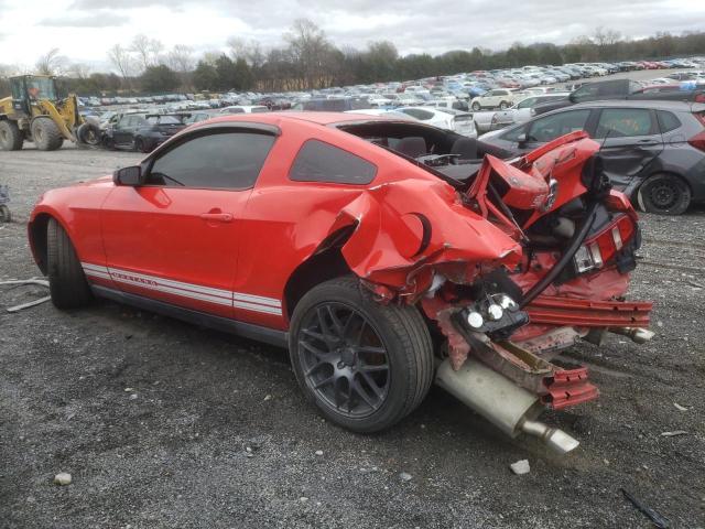 1ZVBP8AM5B5148989 - 2011 FORD MUSTANG RED photo 2