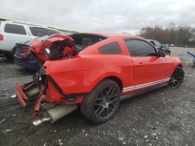 1ZVBP8AM5B5148989 - 2011 FORD MUSTANG RED photo 3