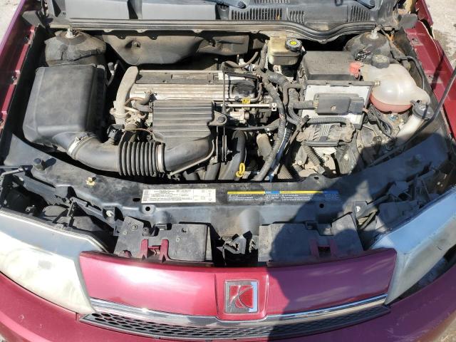 1G8AJ52F54Z215272 - 2004 SATURN ION LEVEL 2 RED photo 11