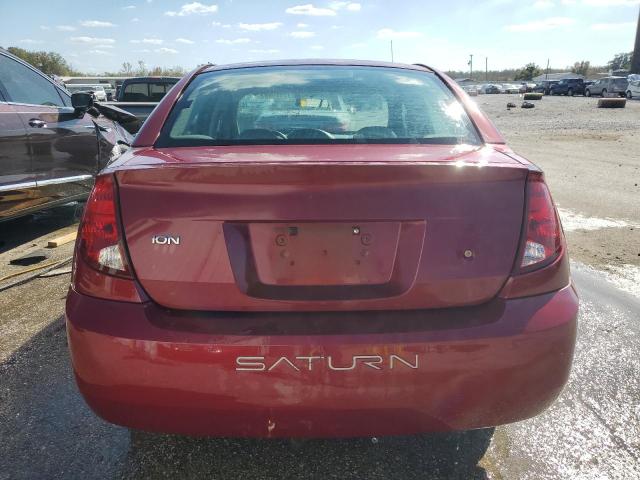 1G8AJ52F54Z215272 - 2004 SATURN ION LEVEL 2 RED photo 6