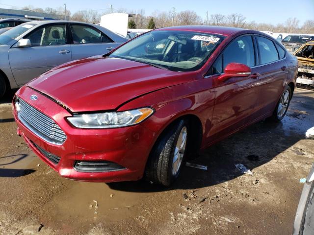 1FA6P0H72G5109540 - 2016 FORD FUSION SE BURGUNDY photo 1