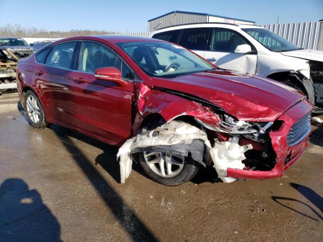 1FA6P0H72G5109540 - 2016 FORD FUSION SE BURGUNDY photo 4