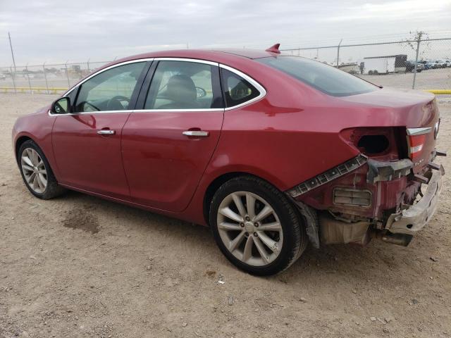 1G4PP5SKXC4212256 - 2012 BUICK VERANO BURGUNDY photo 2