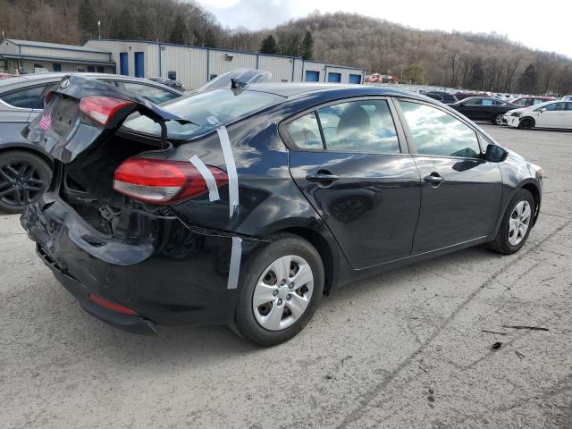 3KPFK4A78JE277866 - 2018 KIA FORTE LX CHARCOAL photo 3