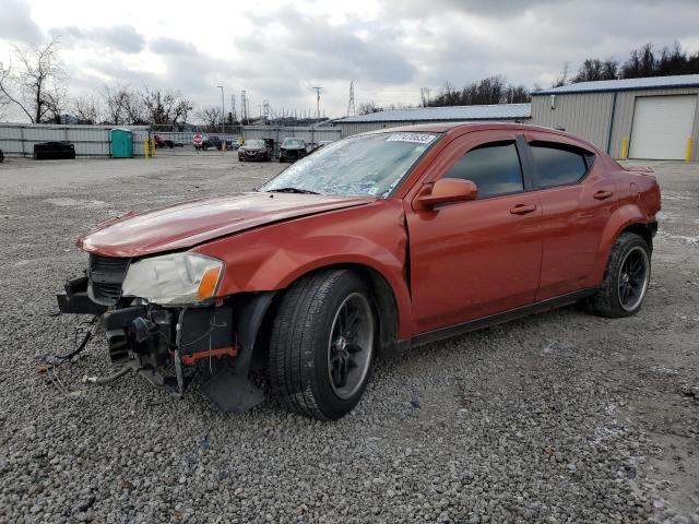 1B3LC56K28N104774 - 2008 DODGE AVENGER SXT ORANGE photo 1