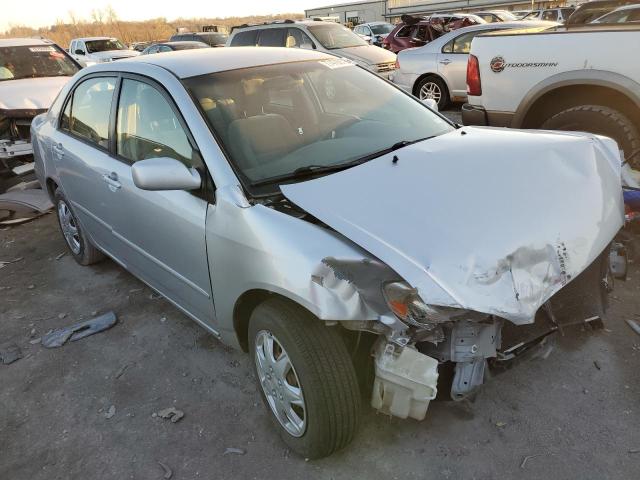 2T1BR32E65C330604 - 2005 TOYOTA COROLLA CE SILVER photo 4