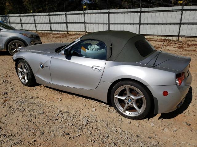 4USBU535X8LX04793 - 2008 BMW Z4 3.0SI SILVER photo 2