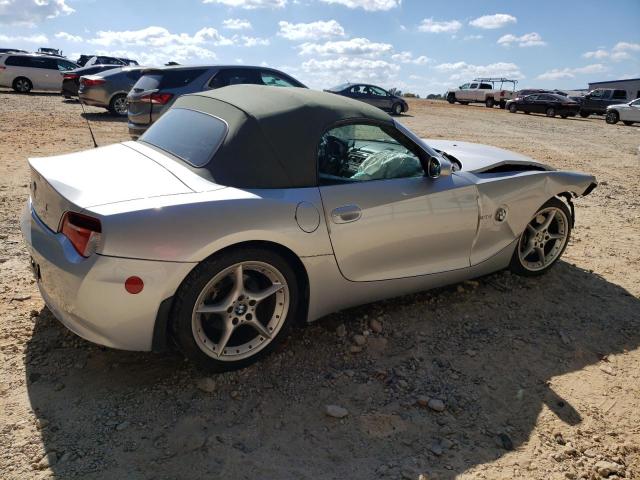 4USBU535X8LX04793 - 2008 BMW Z4 3.0SI SILVER photo 3