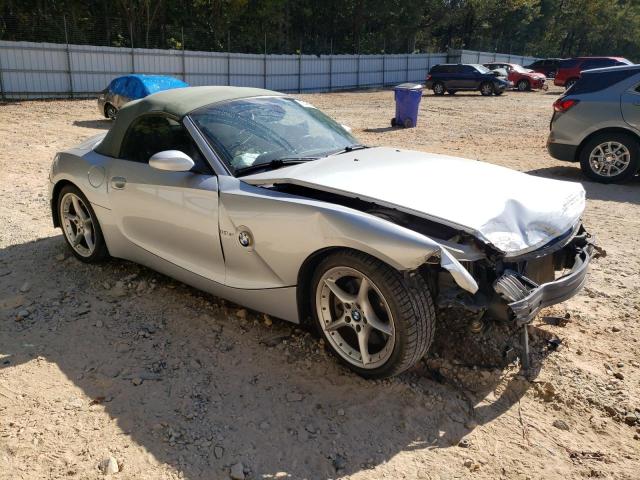 4USBU535X8LX04793 - 2008 BMW Z4 3.0SI SILVER photo 4
