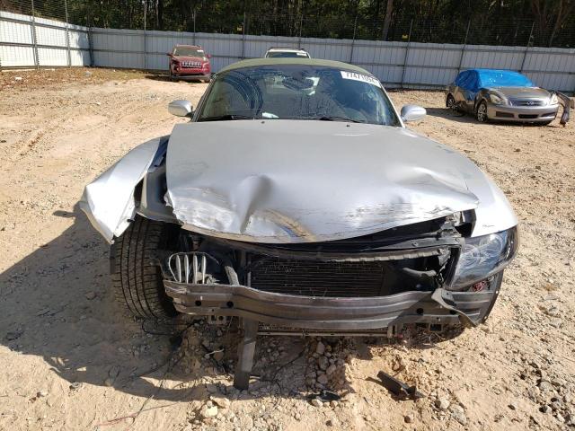 4USBU535X8LX04793 - 2008 BMW Z4 3.0SI SILVER photo 5
