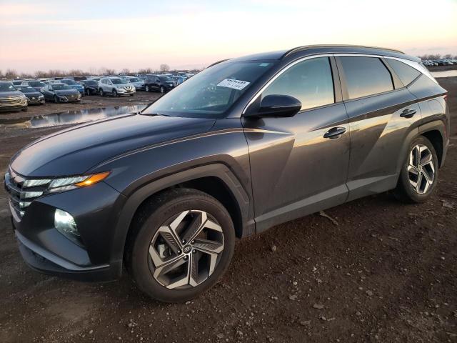 5NMJC3AE9NH077397 - 2022 HYUNDAI TUCSON SEL GRAY photo 1