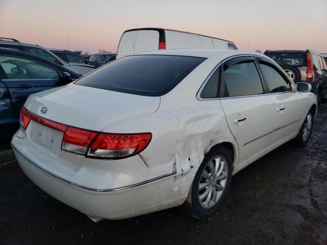 KMHFC46F96A100875 - 2006 HYUNDAI AZERA SE WHITE photo 3