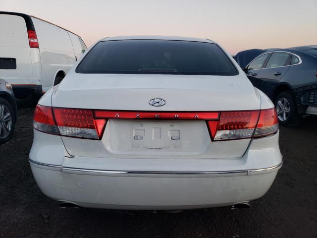 KMHFC46F96A100875 - 2006 HYUNDAI AZERA SE WHITE photo 6