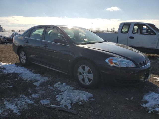 2G1WT57K291118261 - 2009 CHEVROLET IMPALA 1LT CHARCOAL photo 4