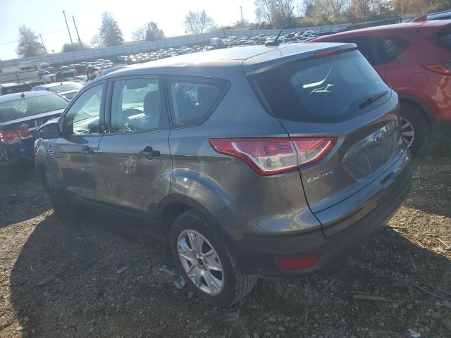 1FMCU0F78EUD80111 - 2014 FORD ESCAPE S GRAY photo 2