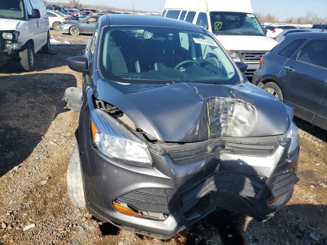 1FMCU0F78EUD80111 - 2014 FORD ESCAPE S GRAY photo 5