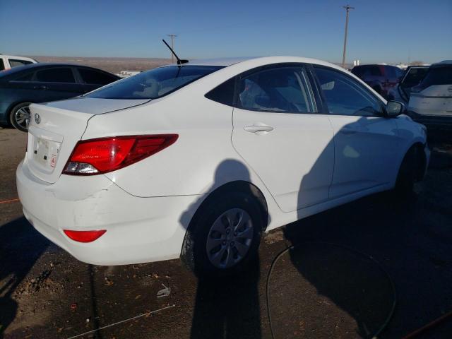 KMHCT4AE2GU099473 - 2016 HYUNDAI ACCENT SE WHITE photo 3