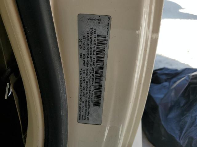 3VWRW3AL7AM010651 - 2010 VOLKSWAGEN NEW BEETLE Weiß Foto 13