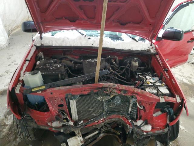 5TEUX42N67Z439906 - 2007 TOYOTA TACOMA ACCESS CAB Қызыл фото 11