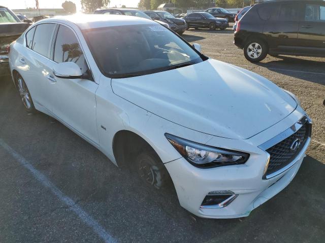 JN1EV7AP7JM353134 - 2018 INFINITI Q50 LUXE WHITE photo 4