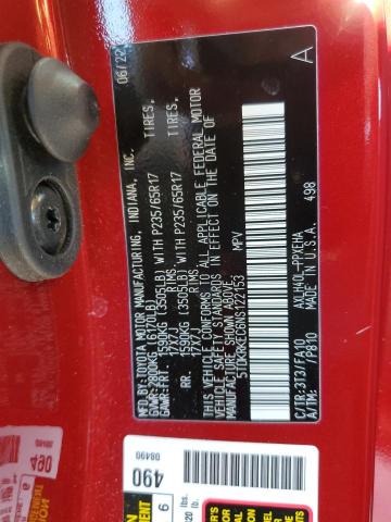 5TDKRKEC6NS122153 - 2022 TOYOTA SIENNA LE RED photo 13