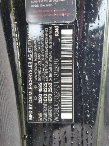 WDBLK70G73T138388 - 2003 MERCEDES-BENZ CLK 430 CHARCOAL photo 12