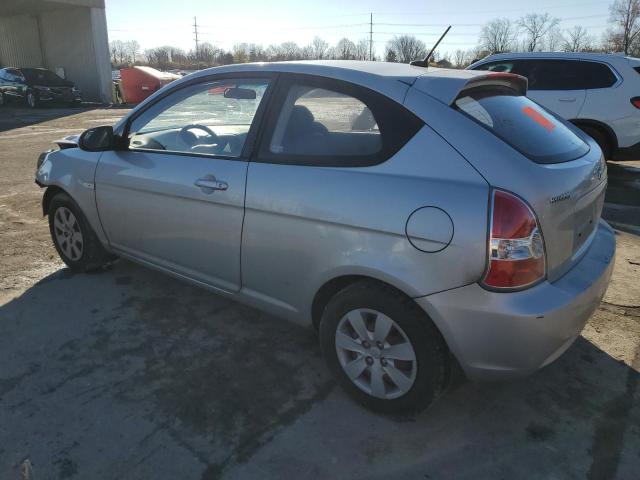 KMHCM36C79U124367 - 2009 HYUNDAI ACCENT GS SILVER photo 2